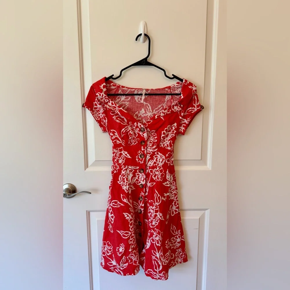 Free People A Thing Called Love Mini Dress